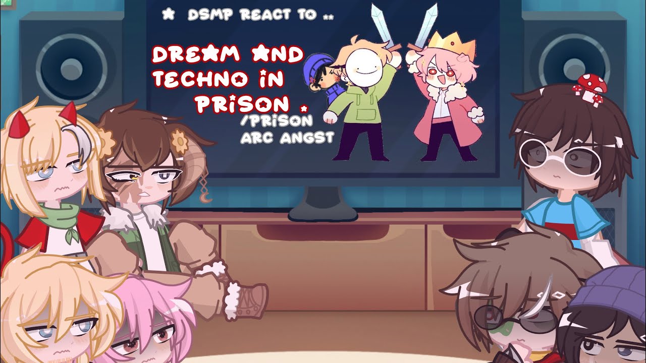 Dsmp react to dream and techno in prison/ warning: this was made before the Wilbur situation&hellip;