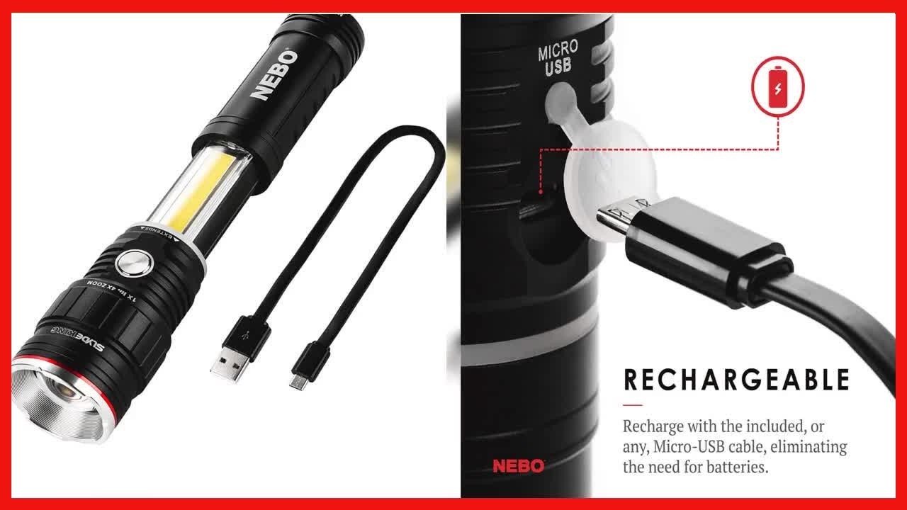 NEBO Slide King Flashlight Review Versatile, Powerful, and Built to Last
