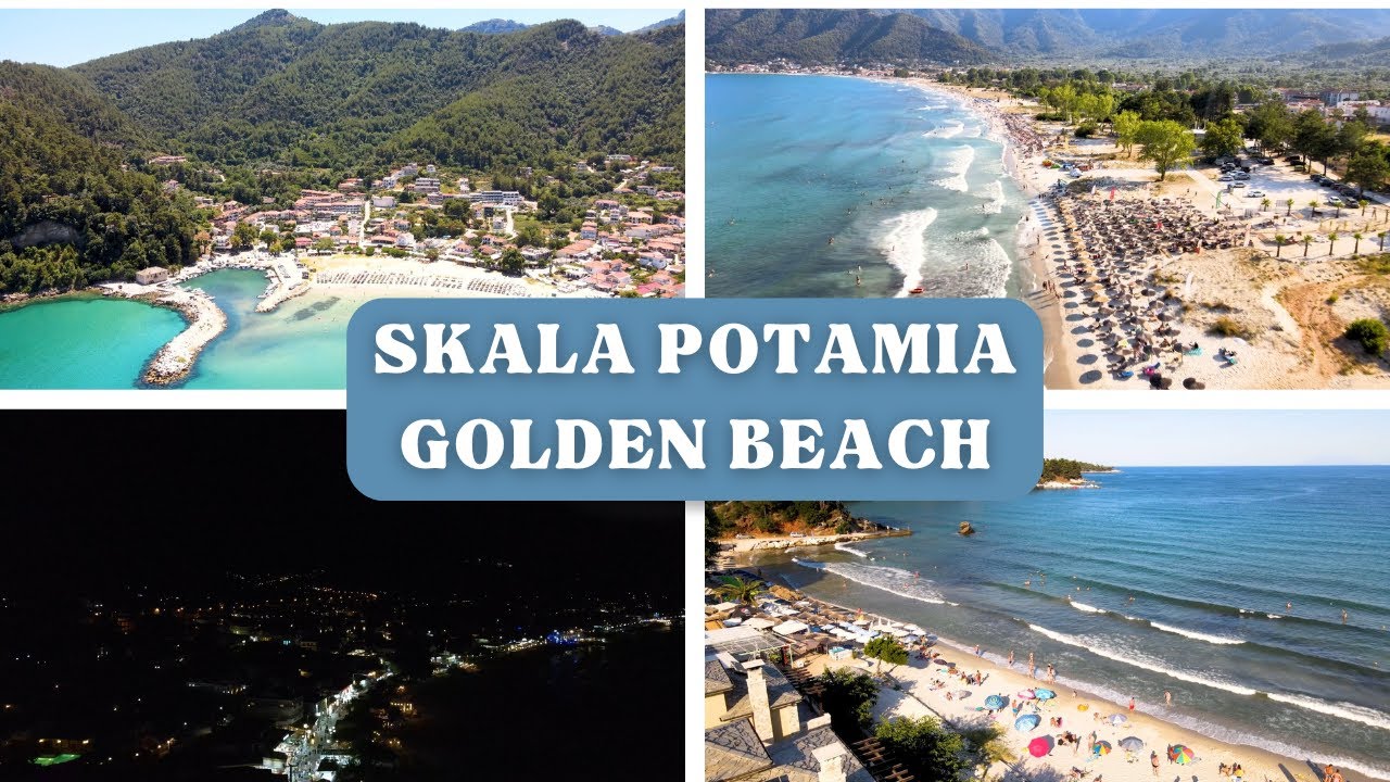 Thassos 2022 | Skala Potamia - Vila Renaissance Luxury | Golden Beach