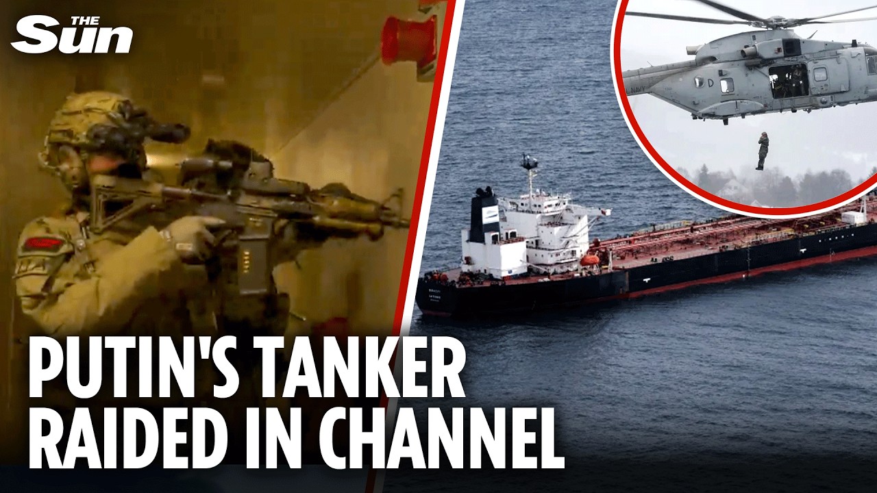 Royal Marine commandos storm Russian &lsquo;shadow fleet&rsquo; tanker in 6-hr operation