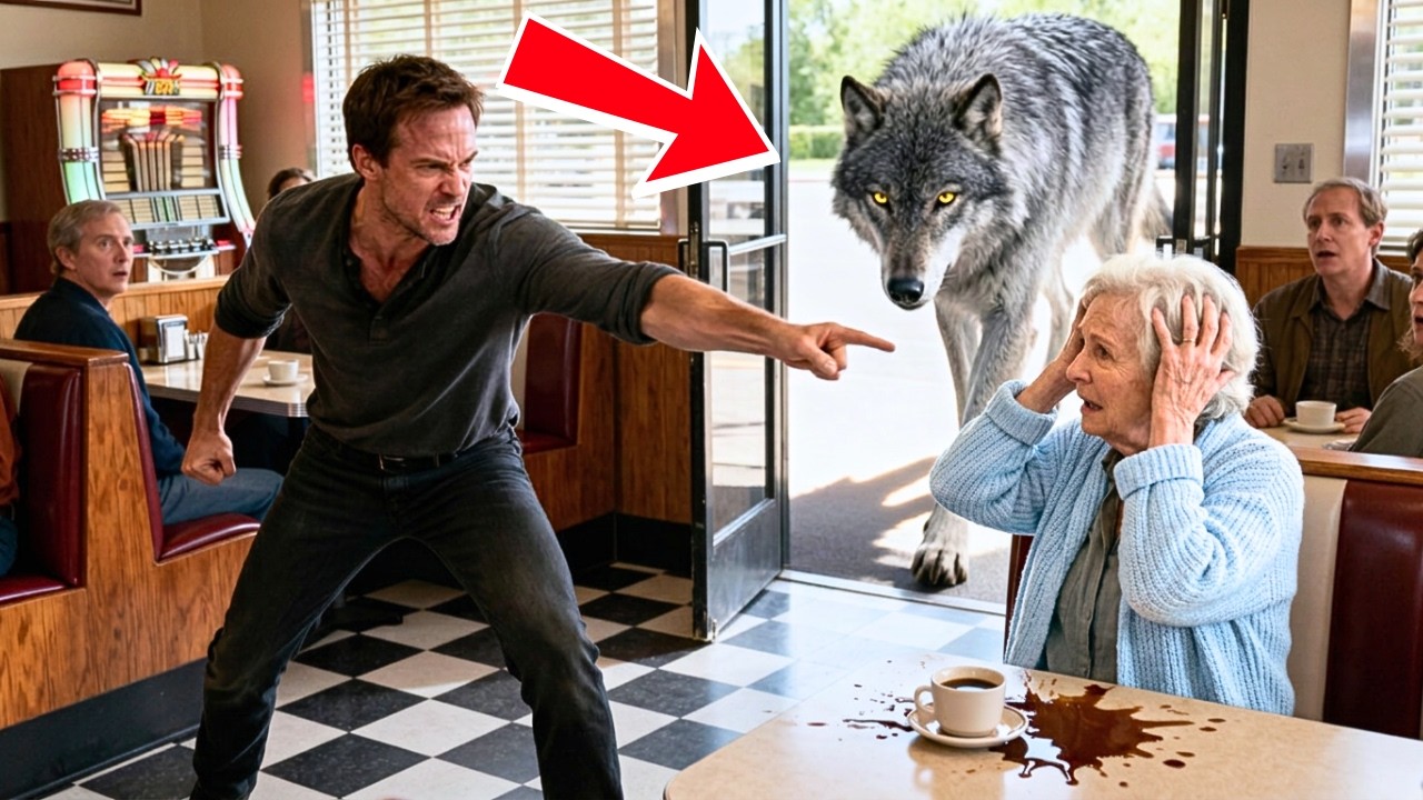 The Bully Slapped An Old Woman In The Diner — He Didn't Know A Wolf Was Stepping Forward