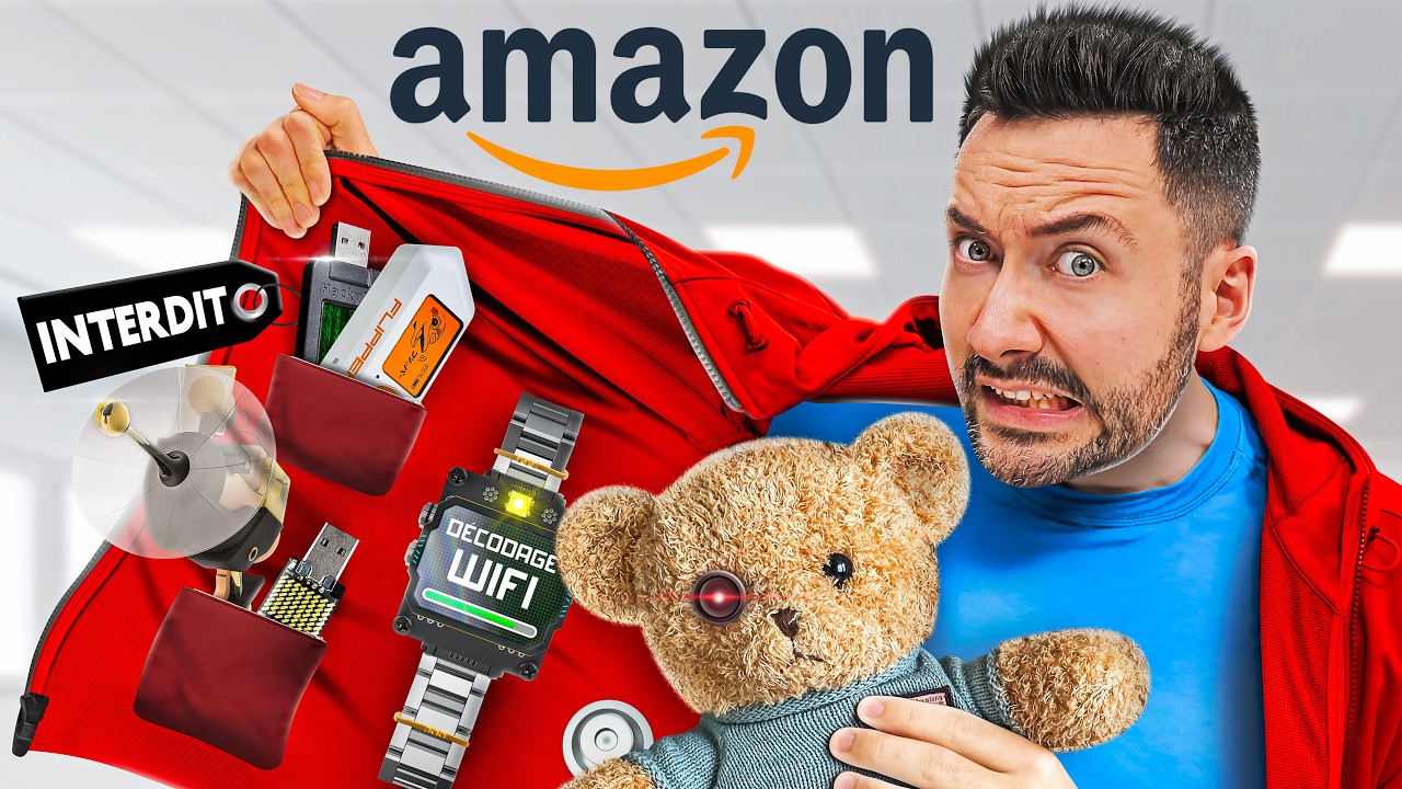 J'ai achet&eacute; des objets tech interdits d'Amazon !