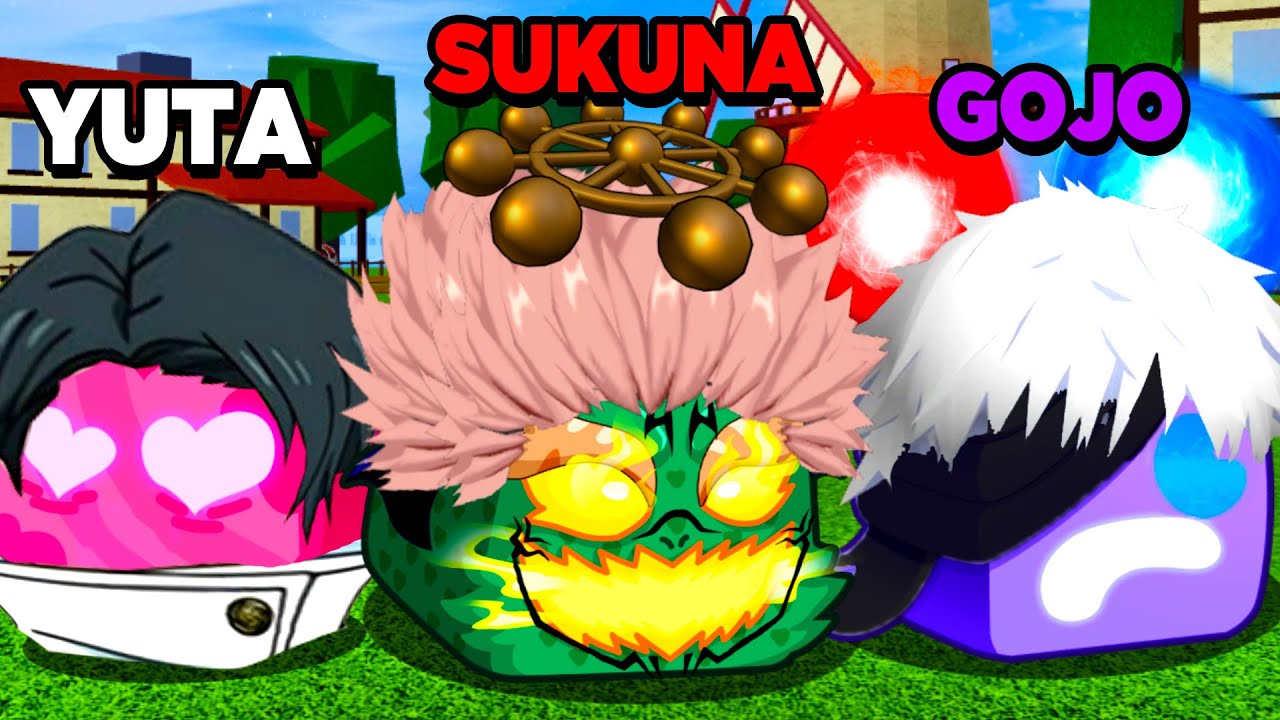 BLOX FRUITS MAS TENHO PODERES DE JUJUTSU KAISEN!