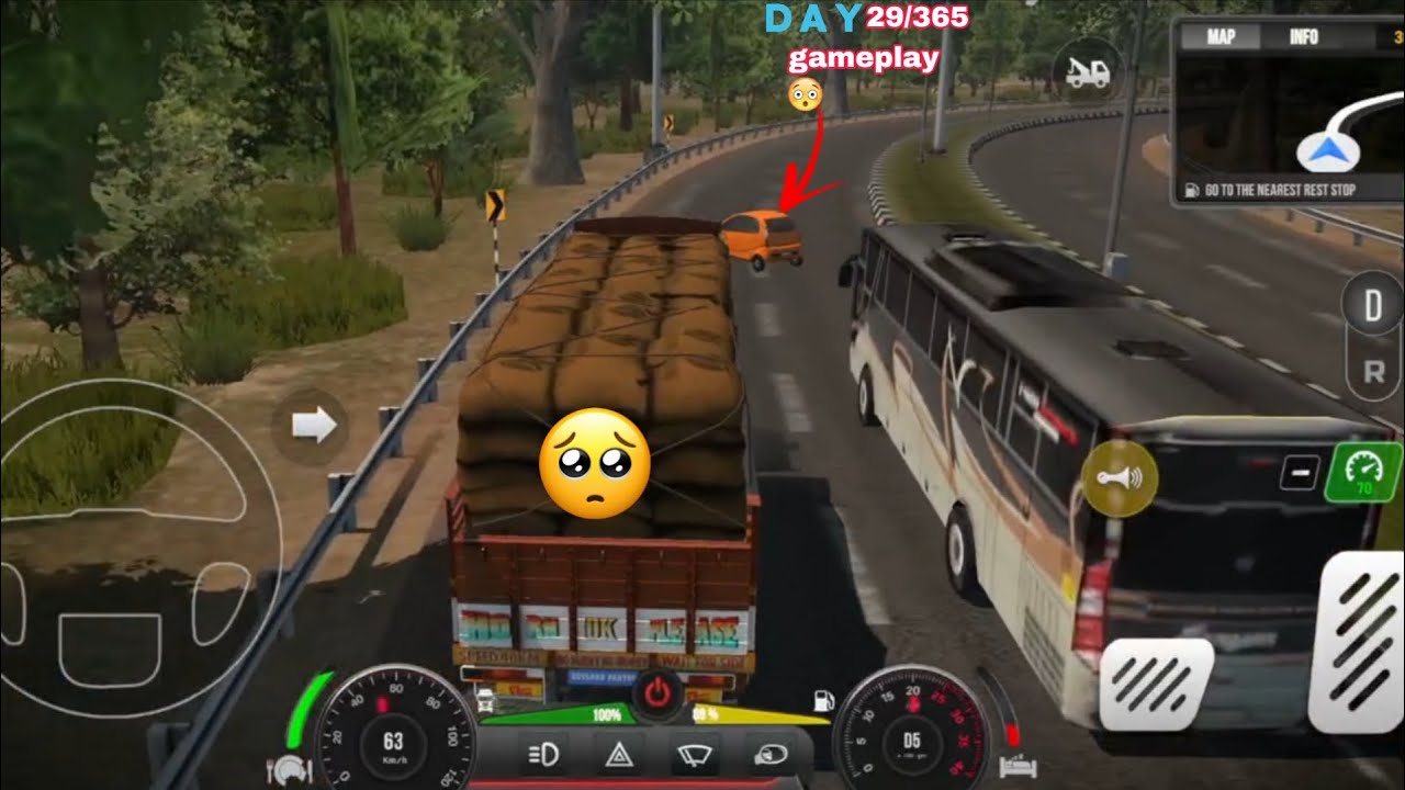 Truck Ke Andar Hi Ghusi Car 🚗💥 | Truck Masters India Gameplay | Day 29
