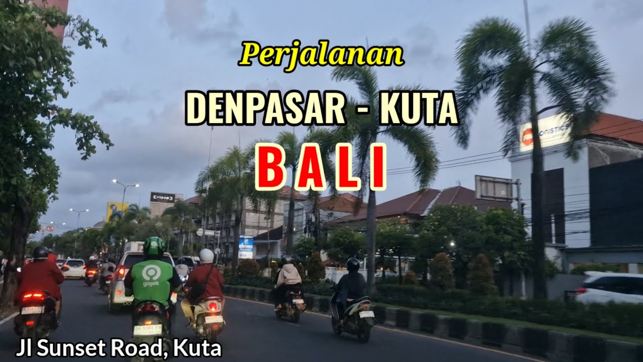 Suasana Perjalanan : Denpasar - Kuta, Bali
