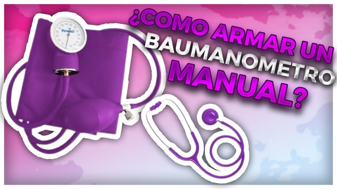 COMO ARMAR UN BAUMANOMETRO EN CASA 👩‍⚕️👨‍⚕️👨‍🦳🧓