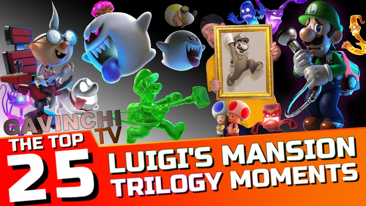 Top 25 Luigi's Mansion Trilogy Moments