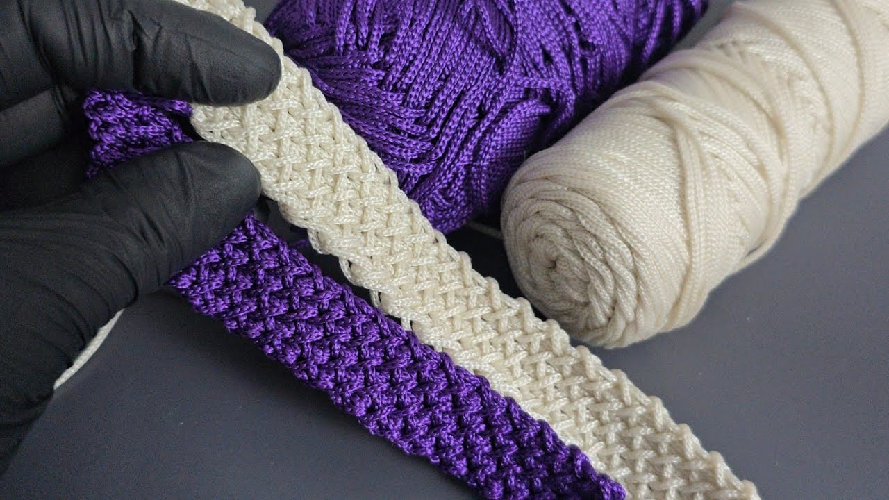 ✨The Most Beautiful Crochet Stitch You’ll Ever See | Easy and Satisfying Tutorial💜