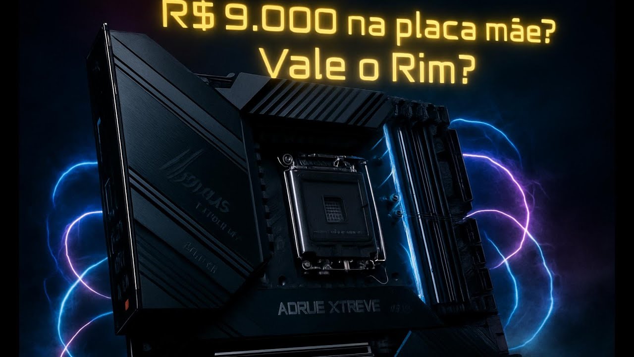 R$ 9.000 NA PLACA MÃE? GIGABYTE Z890 AORUS XTREME: VALE O RIM OU É LOUCURA?