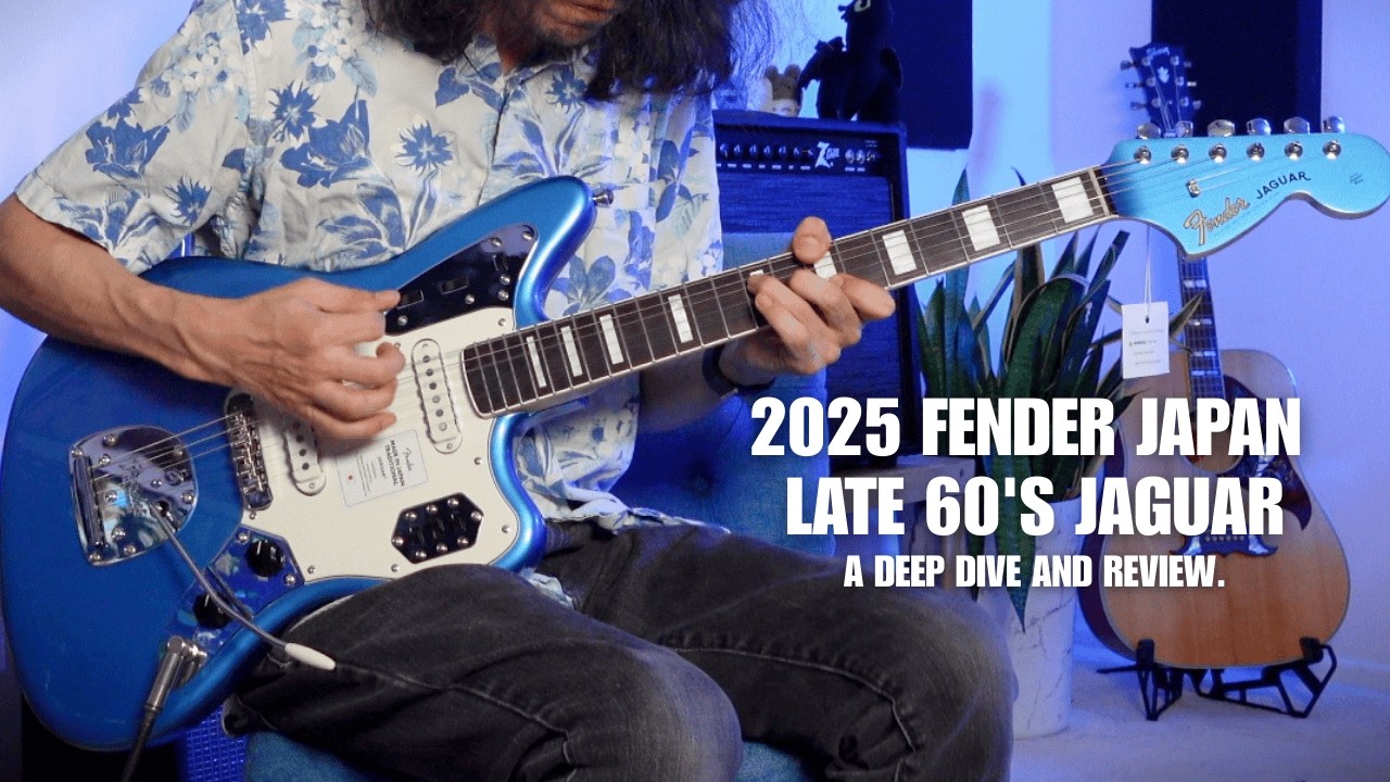 The New 2025 Fender Late 60's Jaguar - My dream Jag!