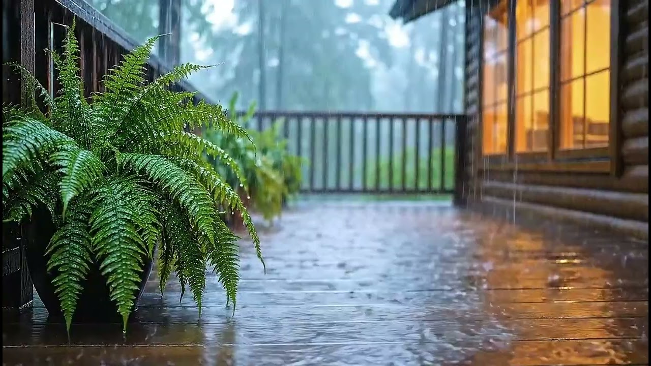 🌧️ Dark Night Rain ASMR for Deep Sleep Calm Rain Ambience