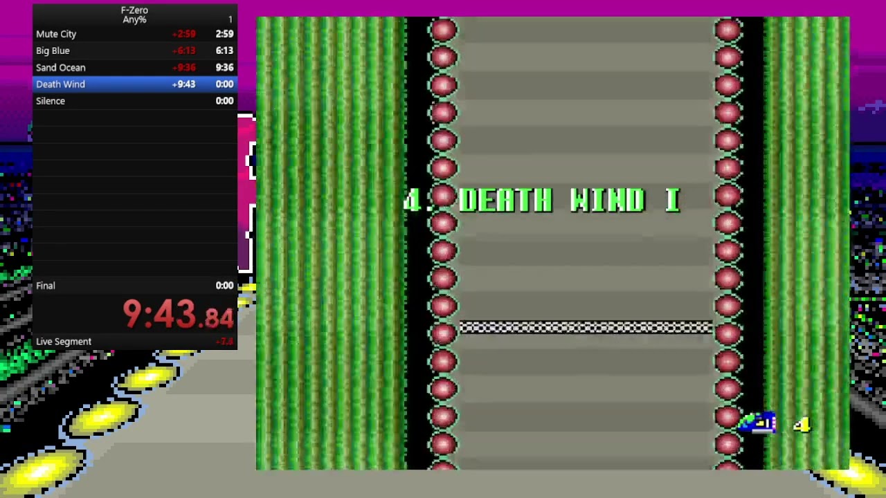 F-Zero SNES PB: 19:42 Speedrun