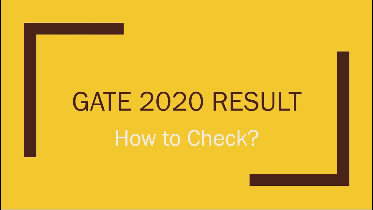 GATE 2020 Result Announced | LIVE | Direct Link | Toppers | Cut Off