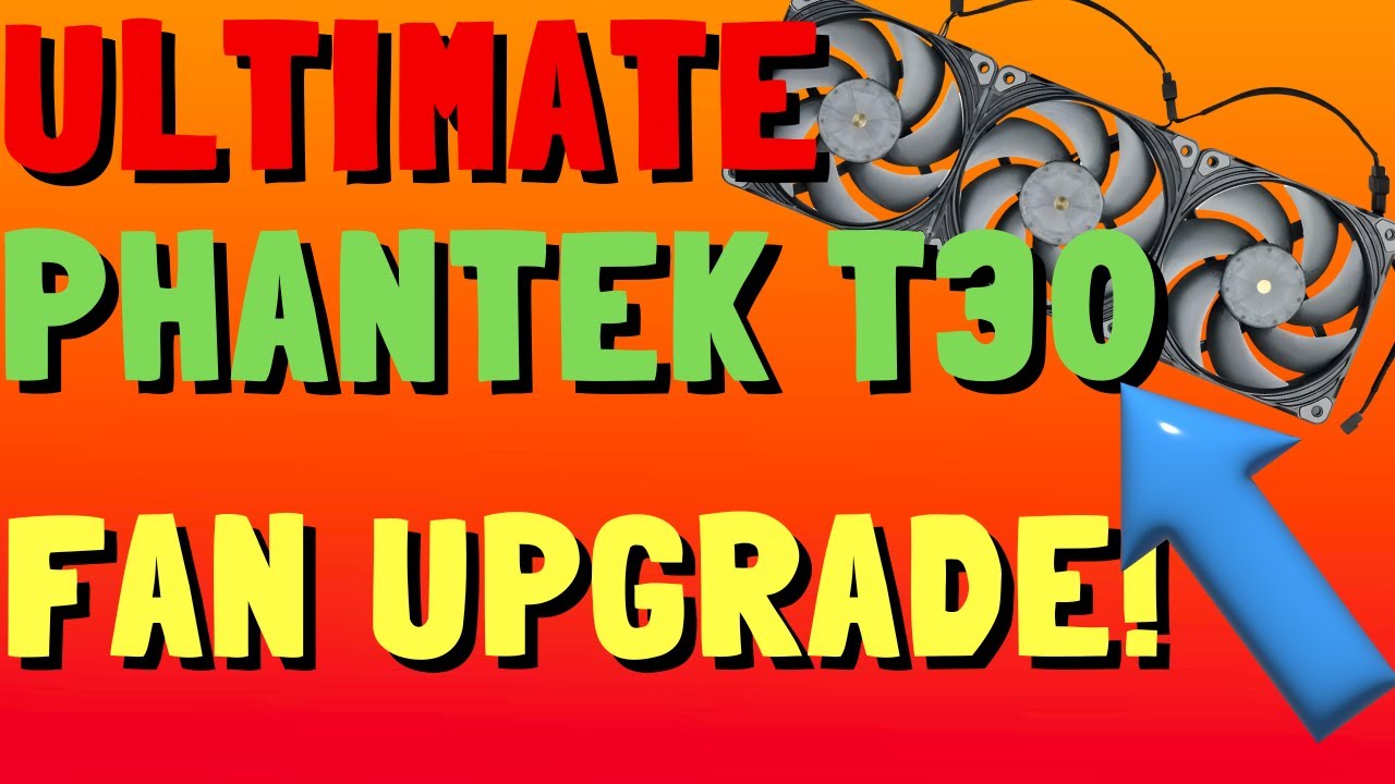 BEST SYSTEM FAN UPGRADE FOR YOUR PC | PHANTEKS T30 COOLING TEST & REVIEW