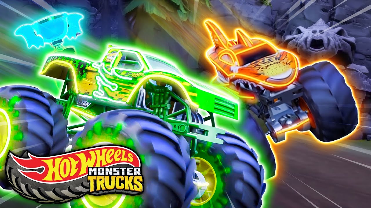 ⛰️ MEGA GÓRNA PRZYGODA MONSTER TRUCKÓW! 🛻🔥 | HOT WHEELS MONSTER TRUCKS