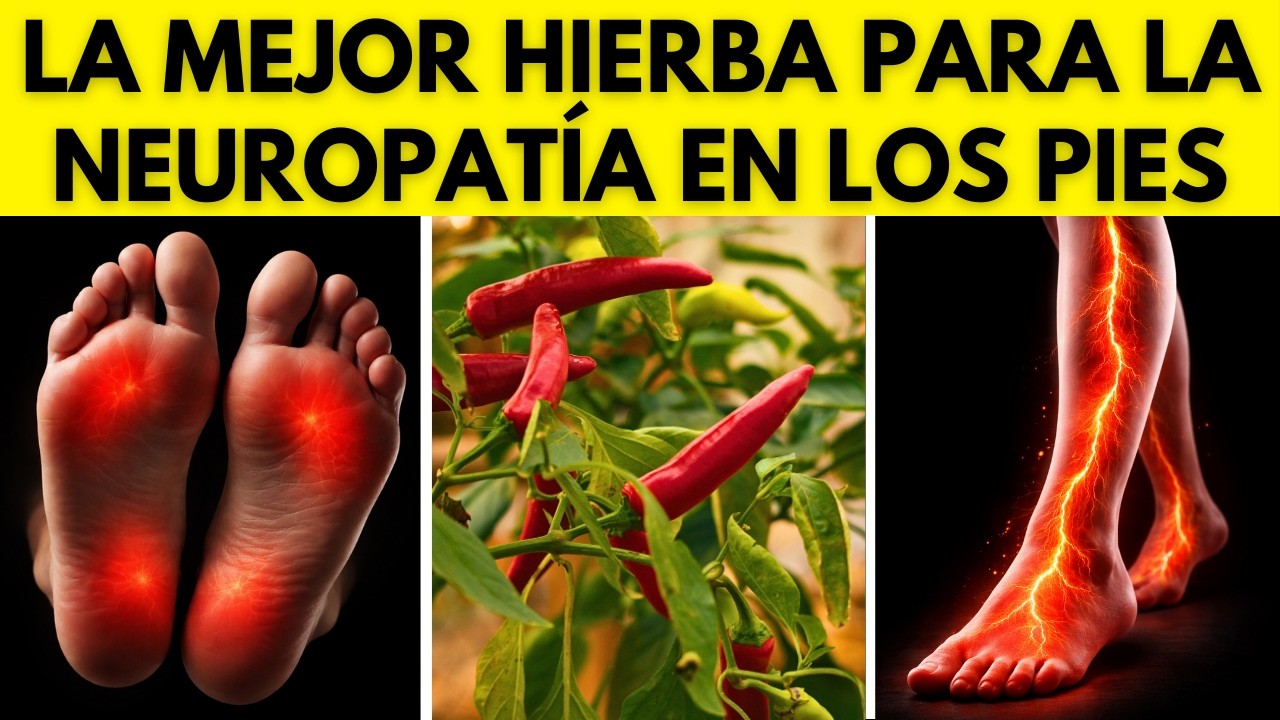 Las MEJORES HIERBAS que AYUDAN a ELIMINAR la NEUROPATÍA en los Pies