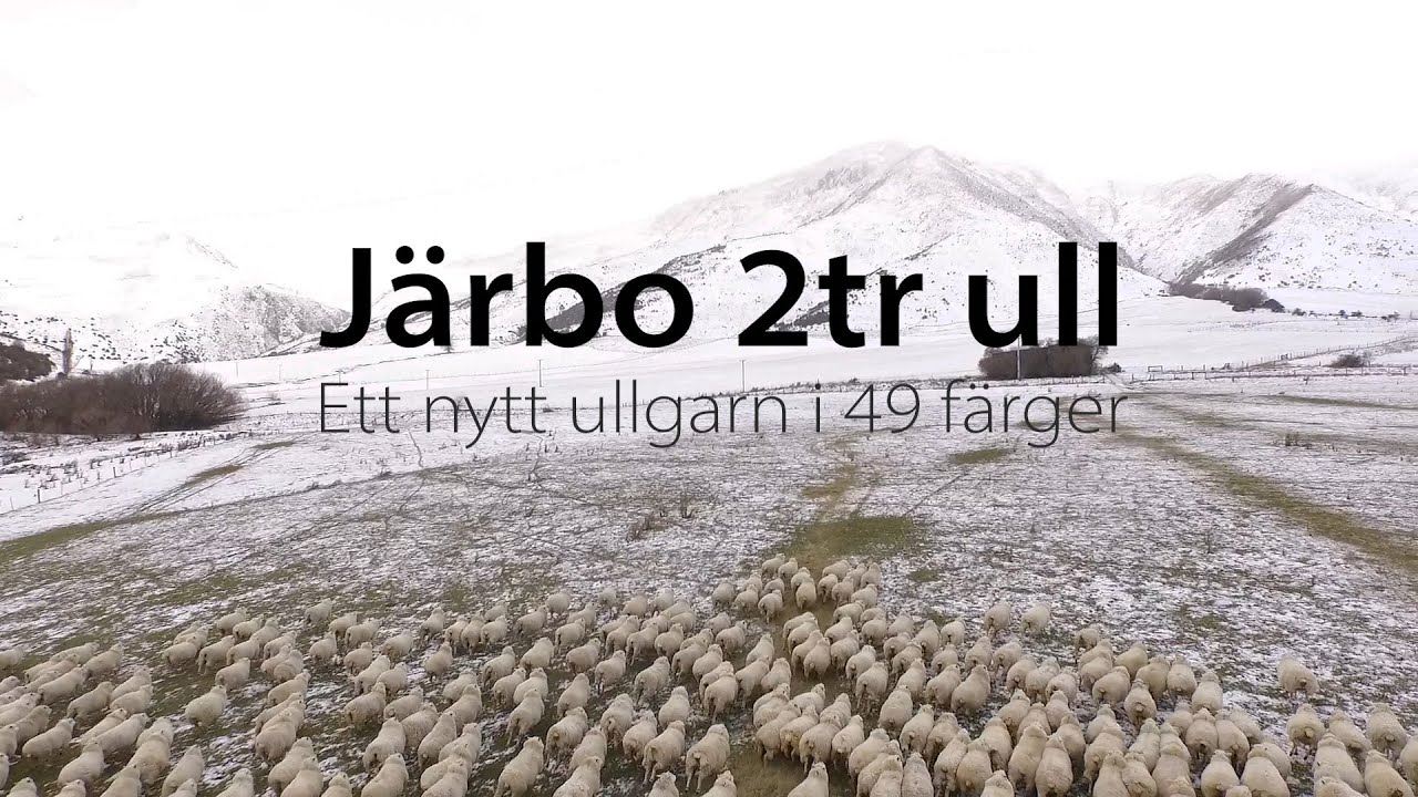 Nu lanserar vi ett helt nytt ullgarn - f&ouml;lj med p&aring; resan fr&aring;n ull till garn!