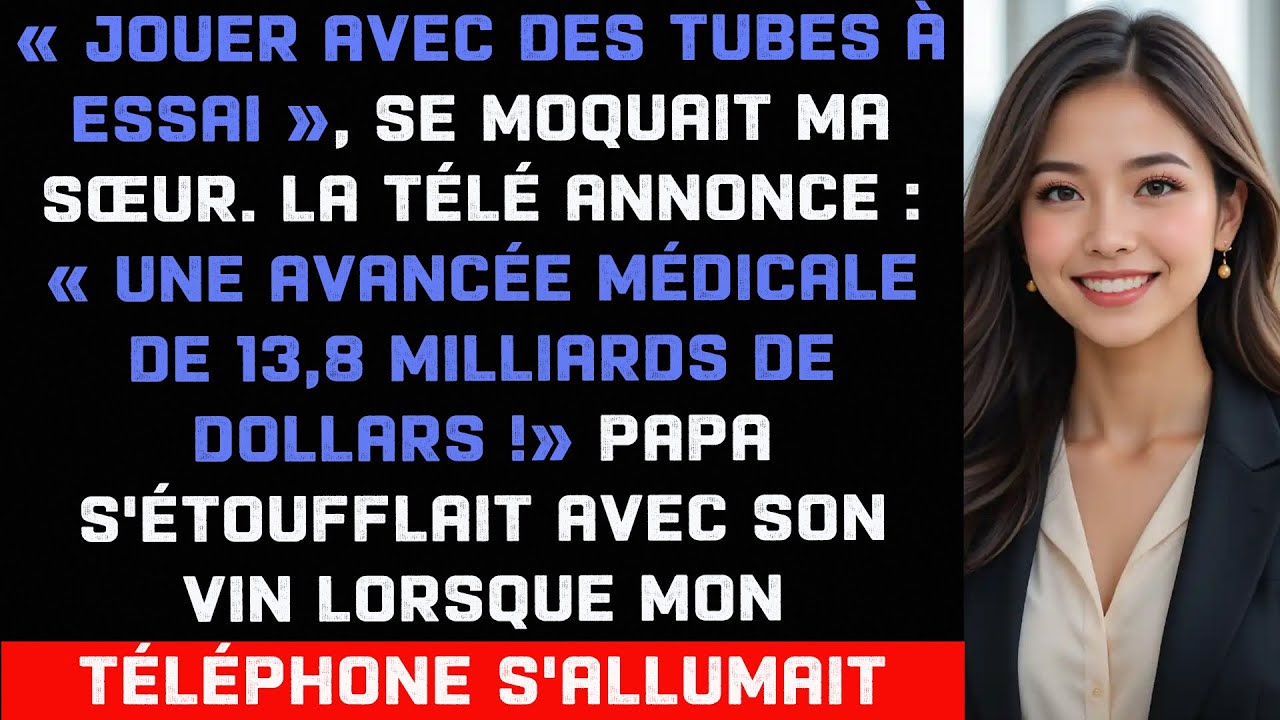 Ma famille disait que ma recherche était inutile—jusqu'à l'appel du comité du Prix Nobel