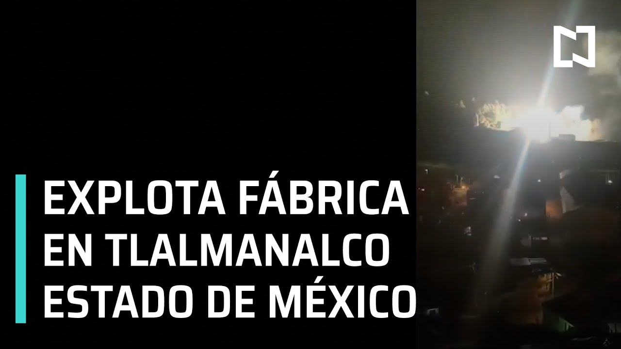 Explota transformador en fábrica de papel en Tlalmanalco, Estado de México - En Punto