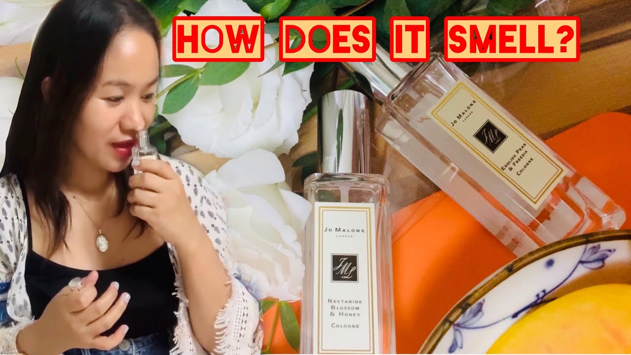 Jo Malone Nectarine Blossom & Honey + English Pear & Freesia Unboxing and Review