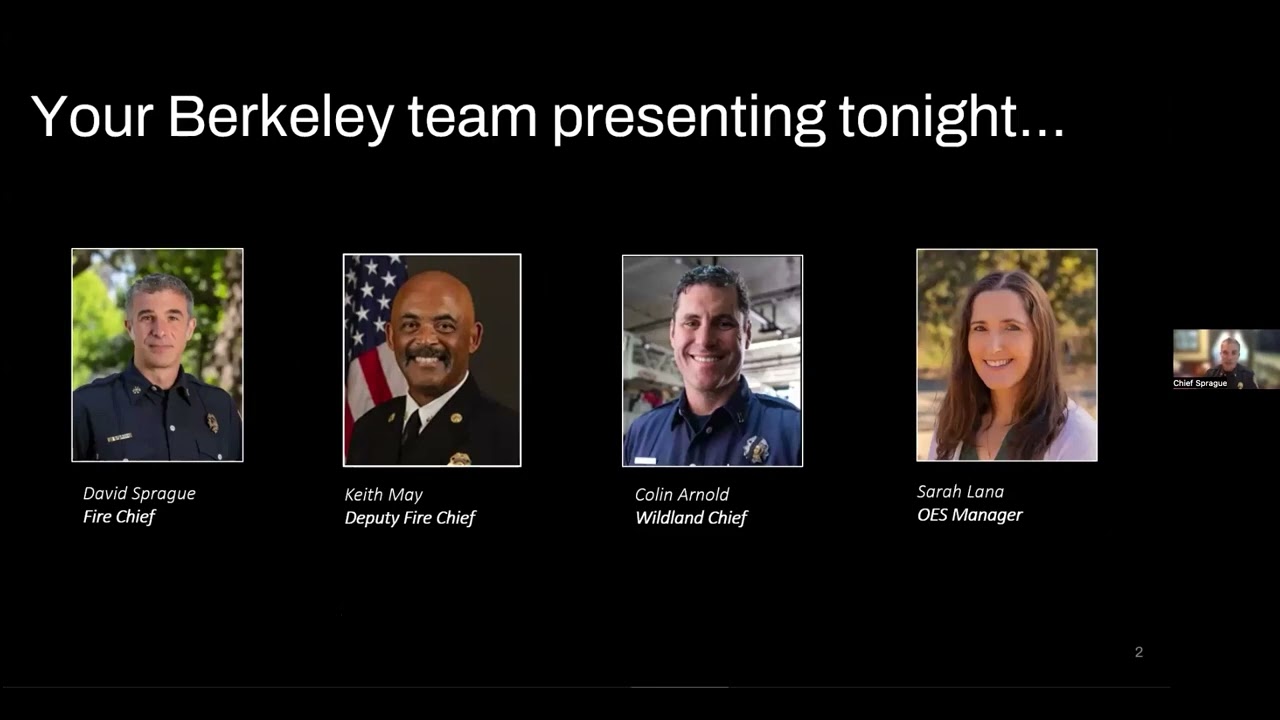 Community Fire Safety Town Hall, 2024