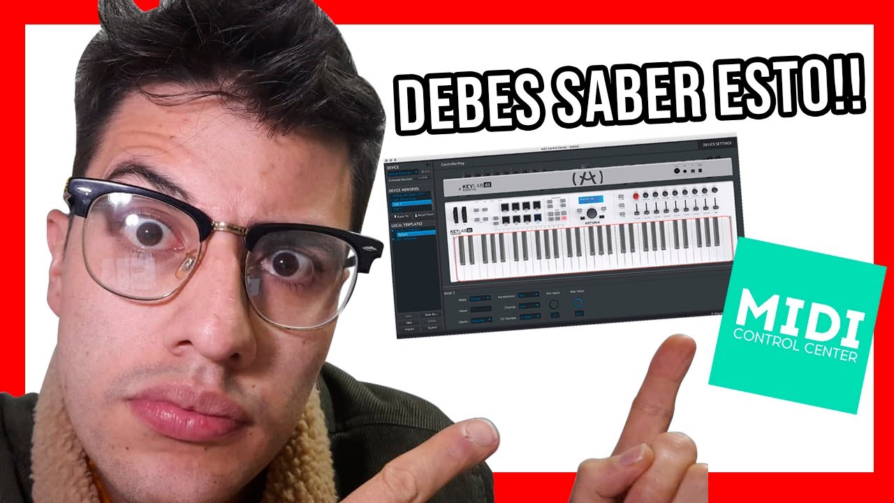 🎹APRENDE a USAR el MIDI CONTROL CENTER de Arturia | Tutorial Español