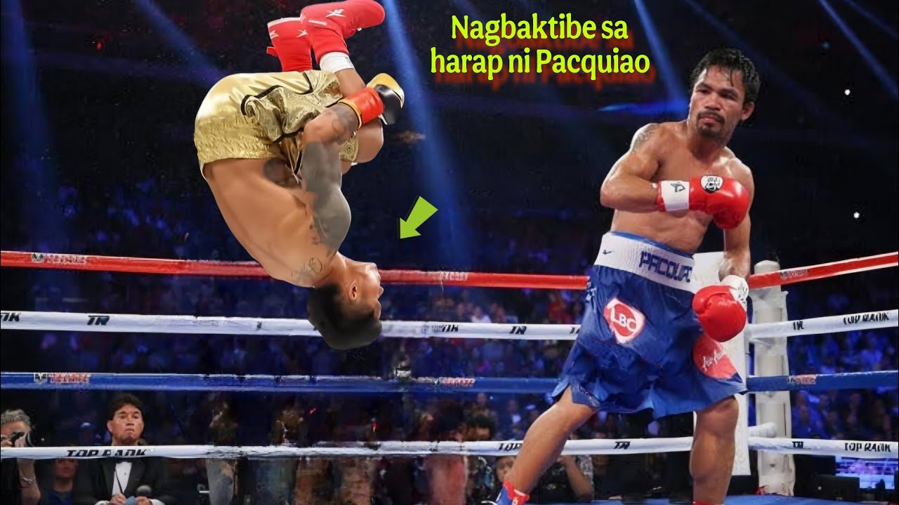 Grabe NagBaktibe sa Harap ni Pacquiao❗Sobrang Yabang, Muntik ng Mapat