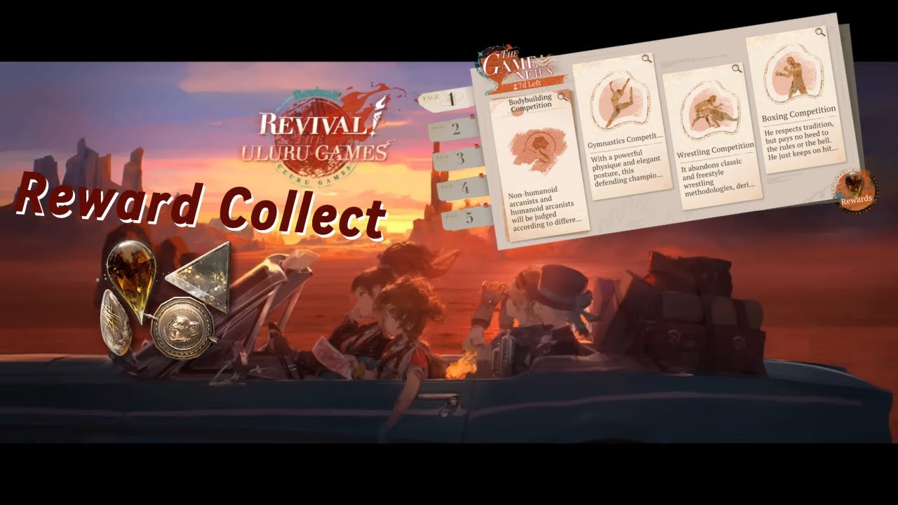 The Game News - Revival! The Uluru Games (Reward Collect) | Reverse 1999