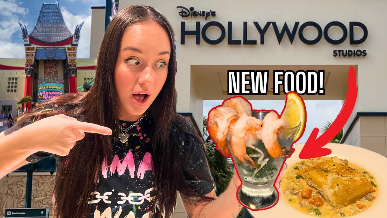 New WEIRD FOOD At 50's Prime Time Cafe In Disney's Hollywood Studios! Disney World