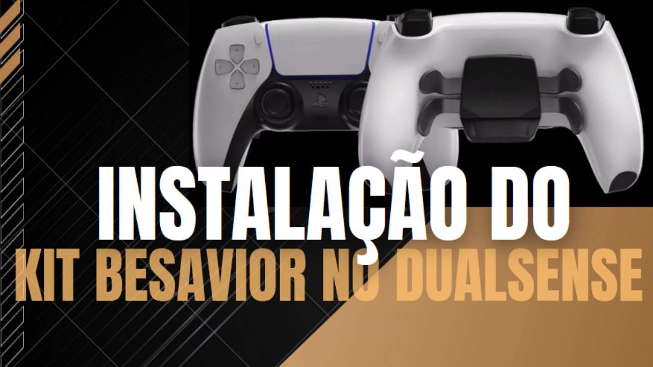 Tutorial Completo Instala&ccedil;&atilde;o do Kit Besavior no Dualsense e Placa Mec&acirc;nica PS5 PT-BR BM-020 2023