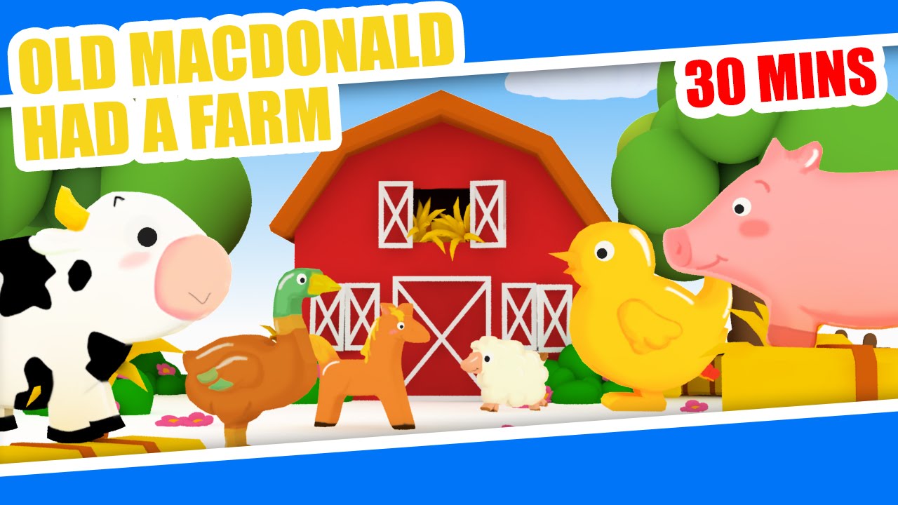 Old MacDonald Had A Farm and More Classic Nursery Rhymes (Kids and Babies songs)