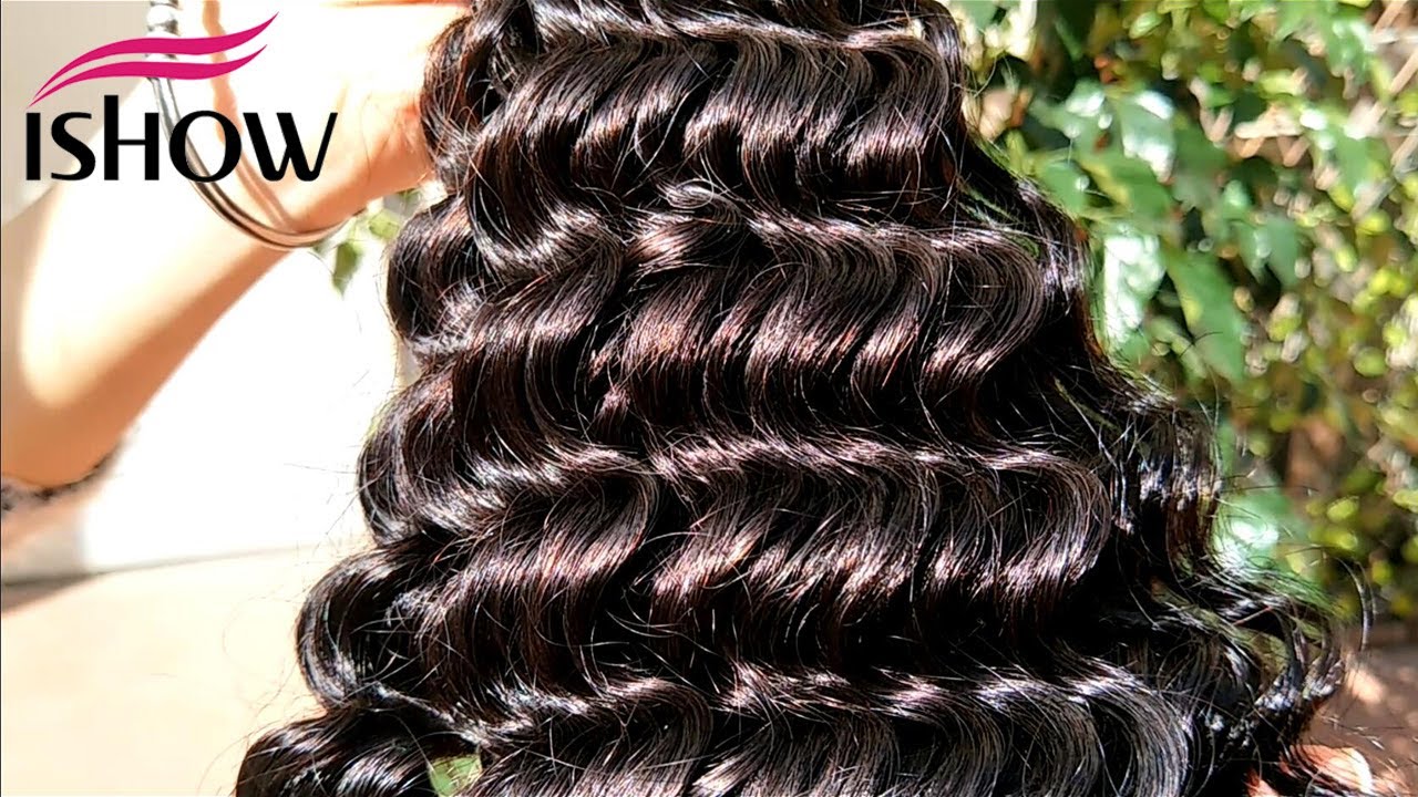 ISHOW DEEP WAVE HAIR BUNDLES REVIEW LIVE SHOW