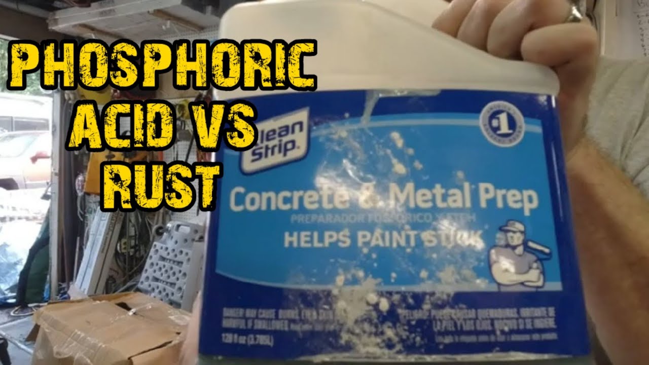 Phosphoric acid vs Rust - Madstiles
