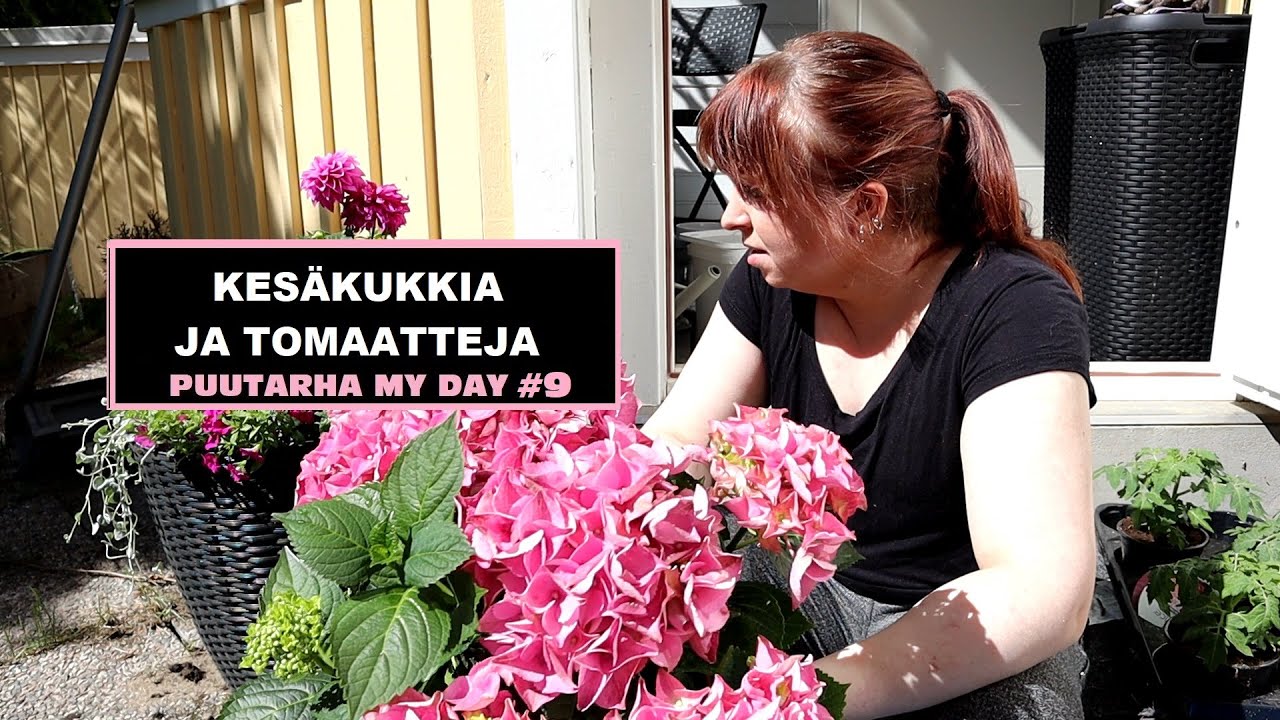 My Day 30 - Kesäkukkia - Puutarha my day #9