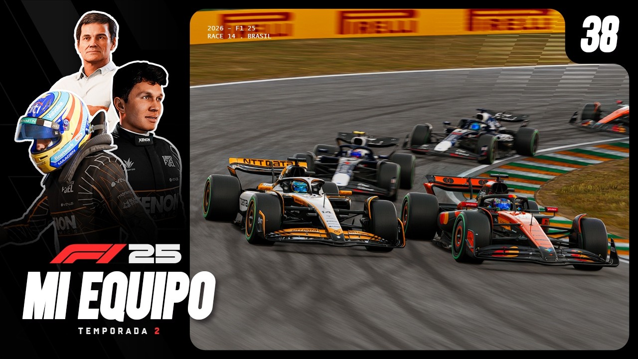INTERLAGOS ES INSUPERABLE #38 | F1 25 - Mi Equipo - Quartzo Racing Team - Temporada 2