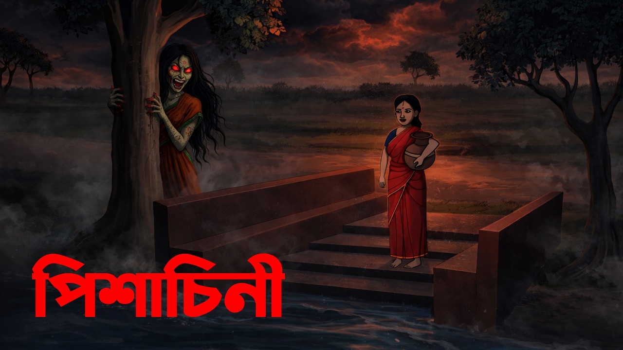 কাঠুরিয়ার স্ত্রী যখন পিশাচিনী । পুকুর থেকে আসা সেই ভয়ানক আত্মা | Bengali Horror Story