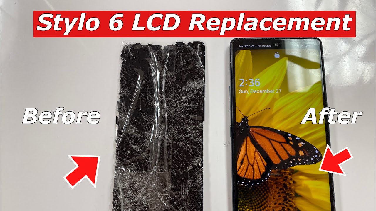LG Stylo 6 LCD Replacement quick and easy step by step