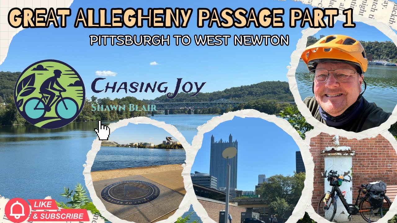 Solo Bike Touring the GAP Part1: Pittsburgh to W Newton