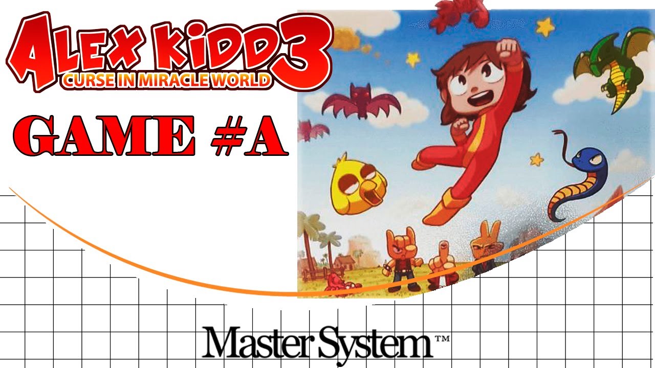 Alex Kidd 3: Curse in Miracle World [Master System] [A]
