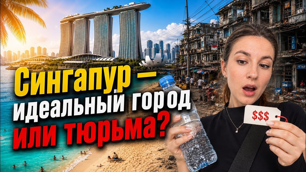 🏦Сколько стоит дышать в Сингапуре? Моя прогулка по самому дорогому городу мира🚧 честный обзор пляжей