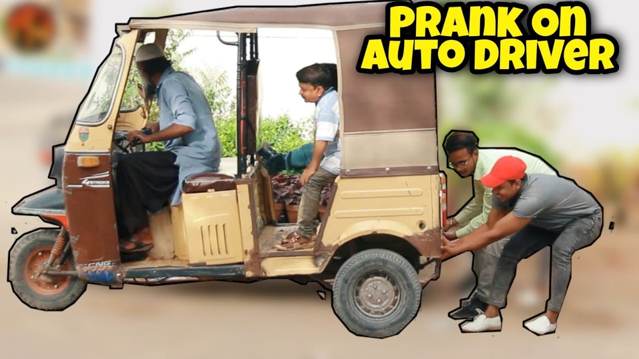 Prank on Auto Driver  - Funny Public Prank | New Talent 2021