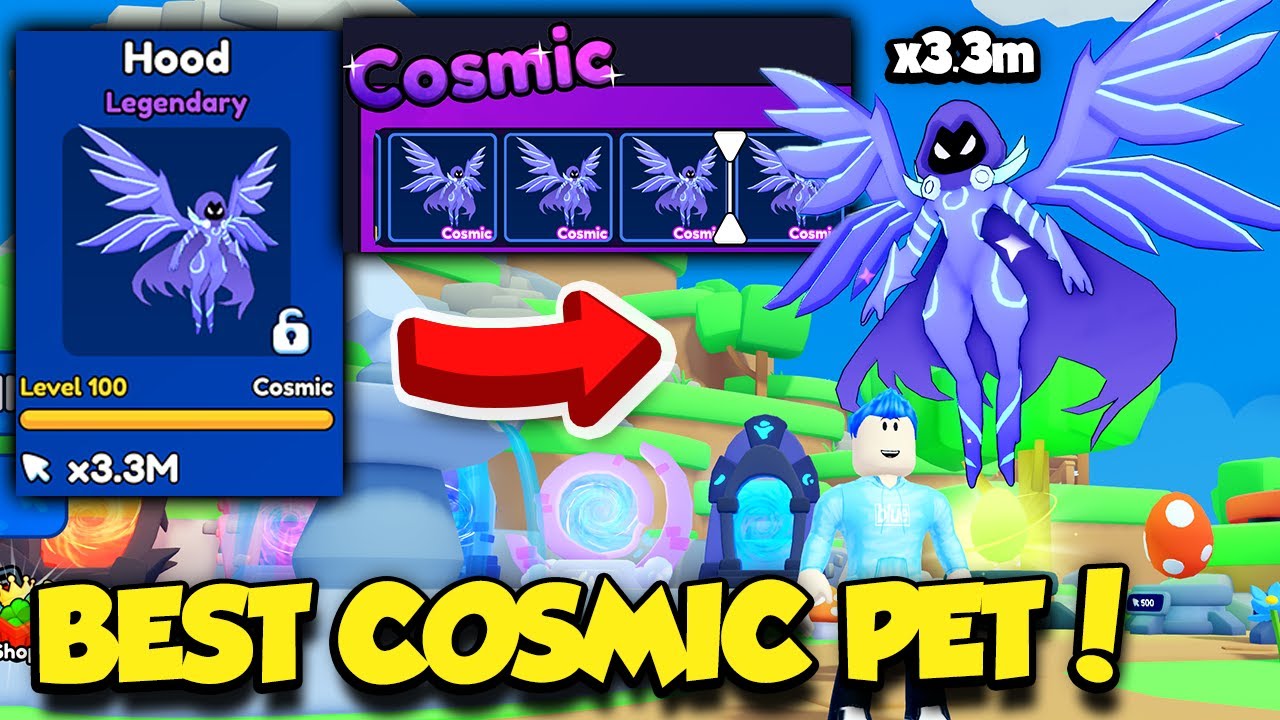 I Got THE BEST COSMIC ROBUX PET In Clicker Simulator X! *INSANELY OP*