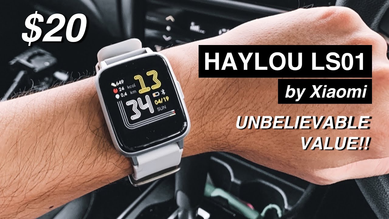 Xiaomi Haylou LS01 Review - An Awesome $20 Budget Smartwatch!