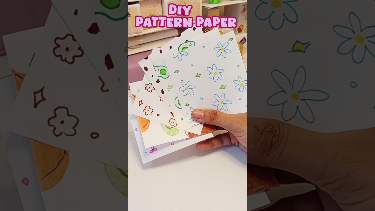 HOMEMADE JOURNAL SUPPLIES Day -4#diy#easy#journaling#kawaii#journalsupplies