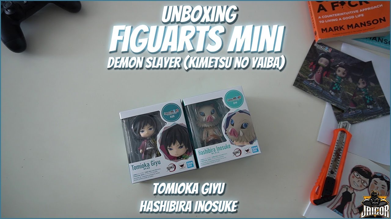 Unboxing - Figuarts Mini - Demon Slayer (Kimetsu no Yaiba) - Giyu and Inosuke