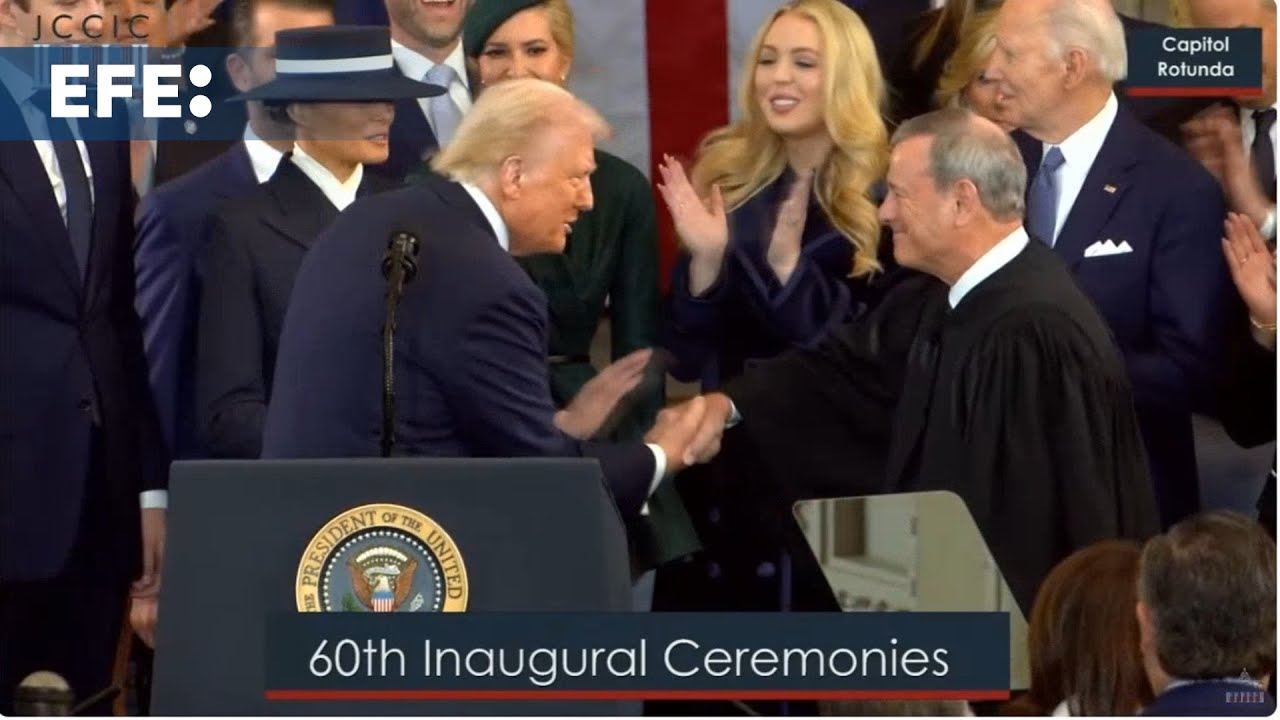 Donald Trump jura como nuevo presidente Estados Unidos