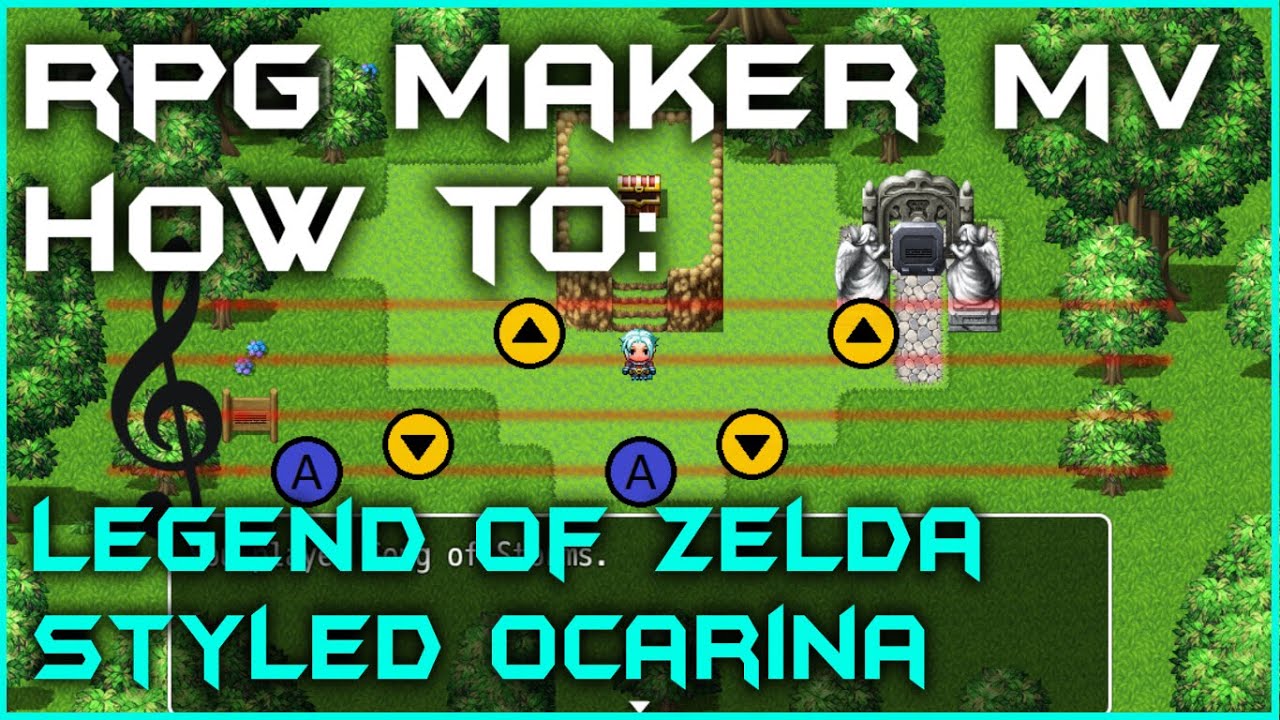 RPG Maker MV - How to create The Legend of Zelda Ocarina