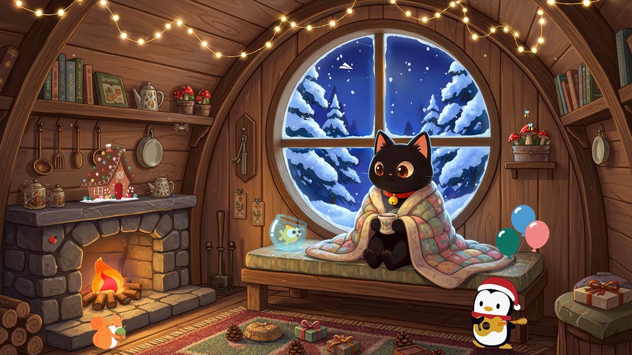 Relaxing Cat Music 🐱 Lofi Ambient Mix for Reading, Stress Relief 🍃 Lofi Ambient Mix for Reading