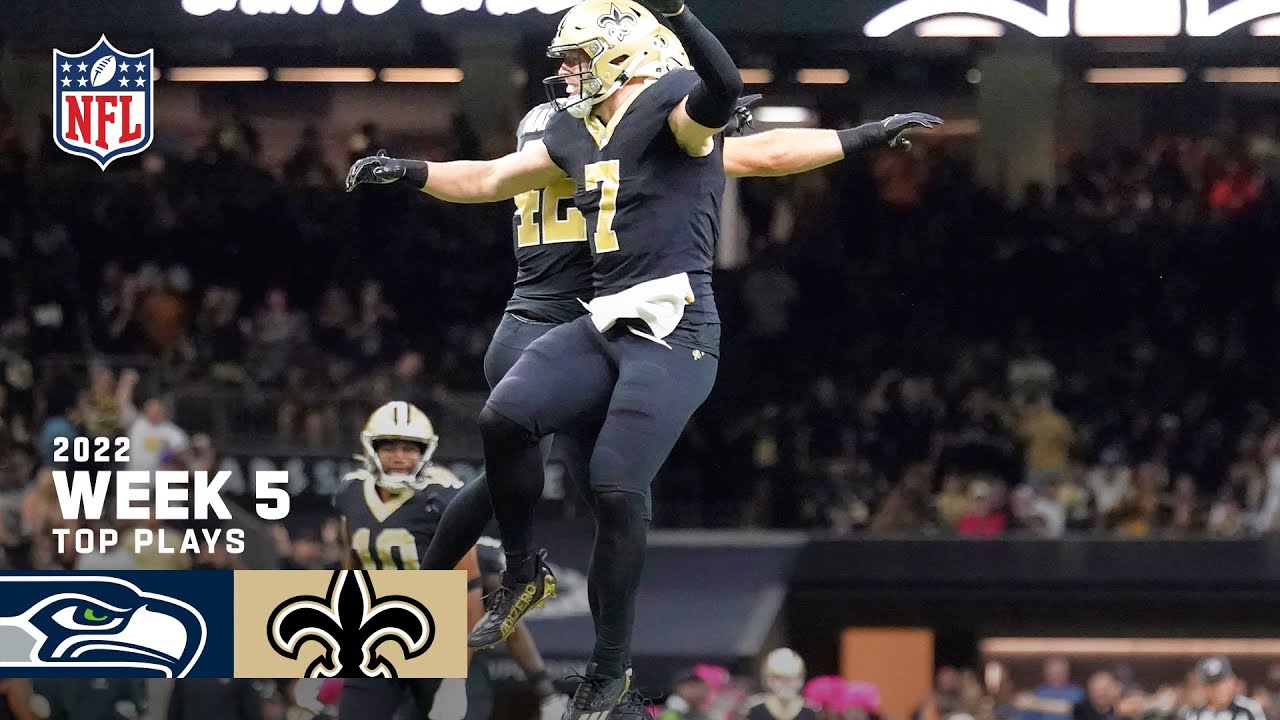 New Orleans Saints Top Plays vs. Seattle Seahawks | 2022 Regular Season Week 5