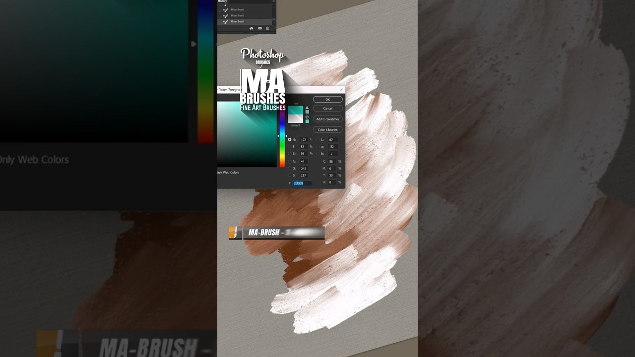 Is THIS even possible in PHOTOSHOP??🖌️Yes, it is! +++ 🤗 #digitalart #digitalportrait #digitaloil